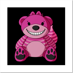 Cheshire Cat Teddy Bear Posters and Art